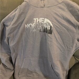 The North Face Men's Blue Hoodie